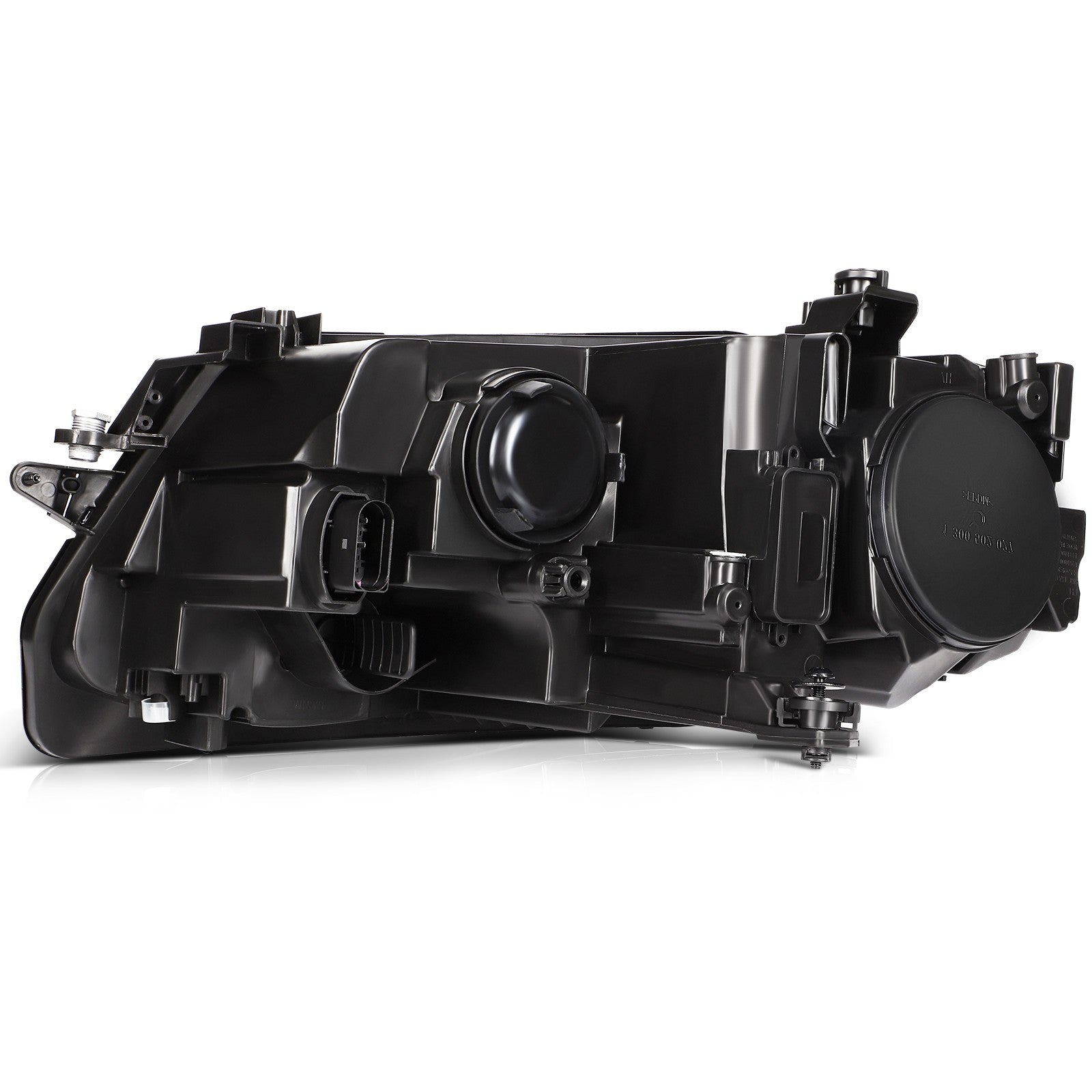 Pair Kit LED Headlights Assembly For 2018-2021 Volkswagen Tiguan 1.4L 2.0L Black 6B93BC-57