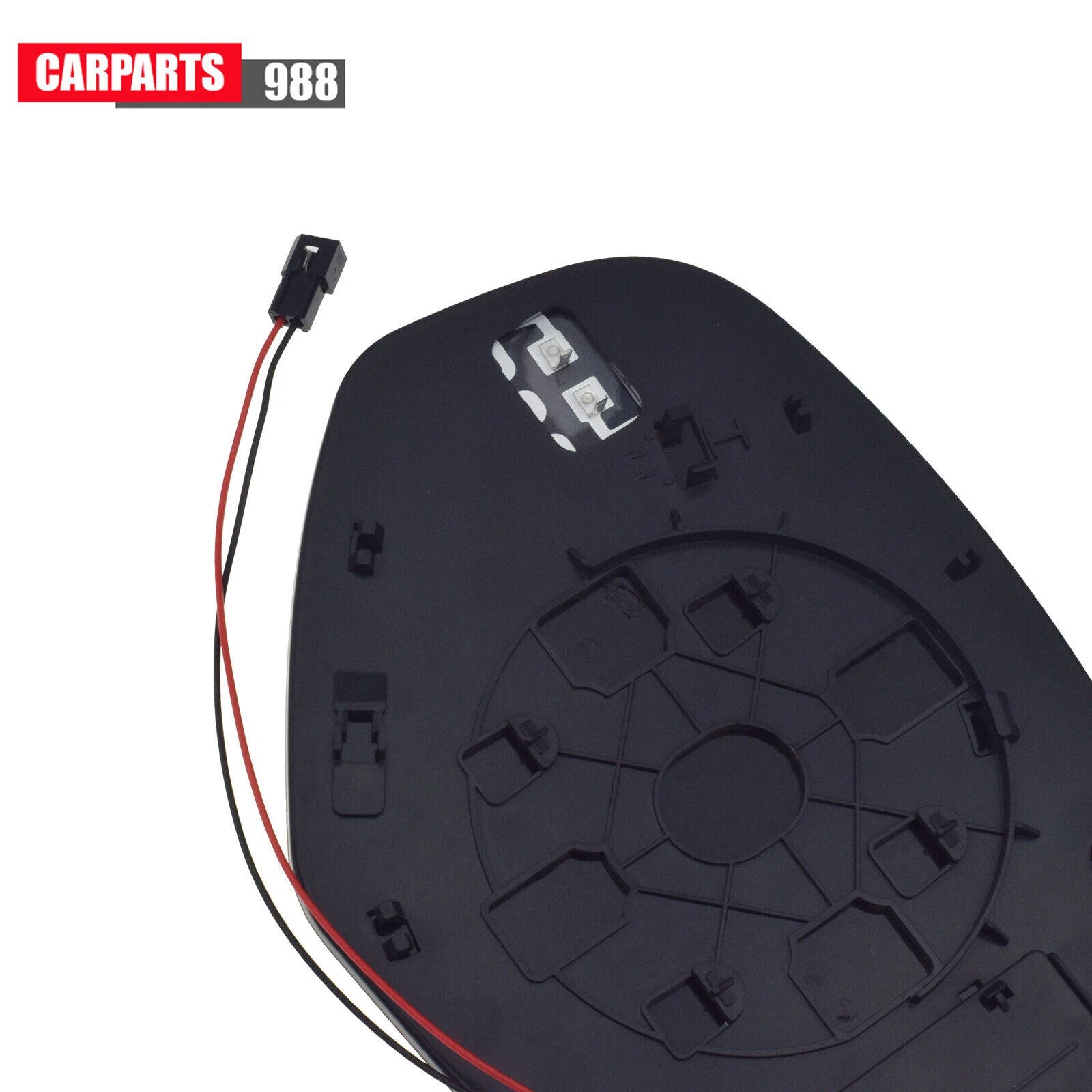 Left Side Mirror Glass Heated For 2007-13 Cadillac Chevy Tahoe GMC Yukon Sierra 6B93BC-57