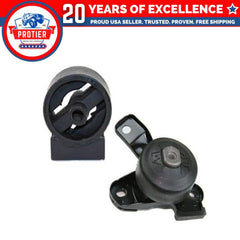 Fits 1988-1991 Toyota Camry 2.5L AUTO Trans Front Motor Mount Set 2PCS : A6222, 6B93BC-57