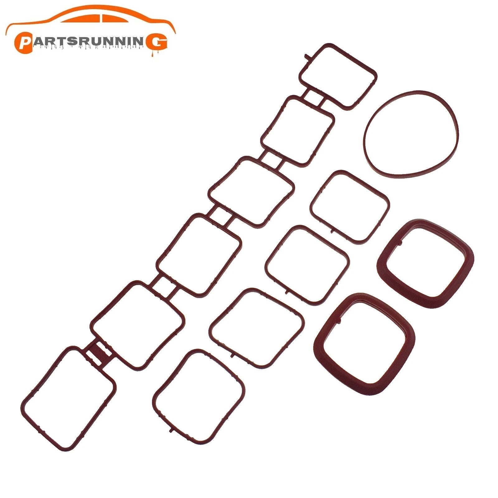 7PCS Intake Manifold Gasket Kit For Audi Q7 Porsche Skoda VW CC 3.6L 03H133237G 6B93BC-57