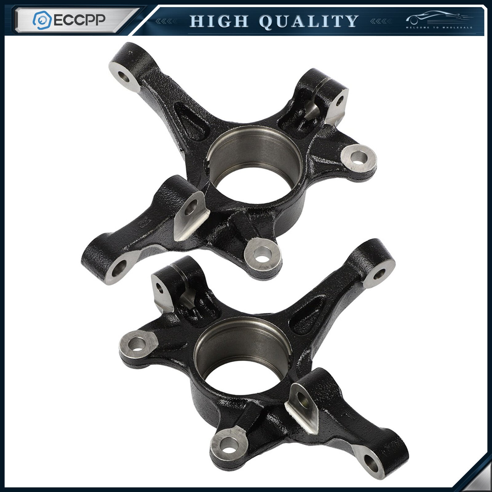 2X Front Left Right Side Steering Knuckles For Chevy Trax Buick Encore 2015-2021 6B93BC-57