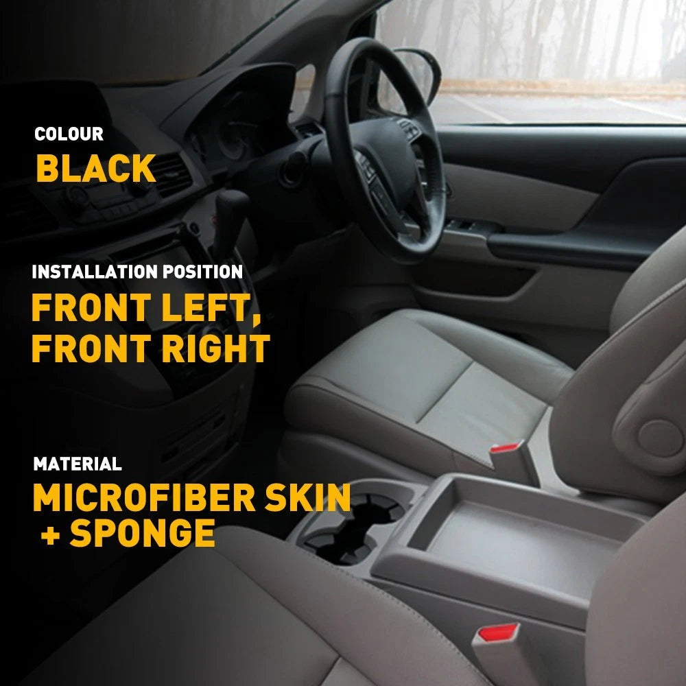 For 2011 12-2017 Honda Odyssey 2pcs Leather Armrest Door Replacement Cover EOA 6B93BC-57