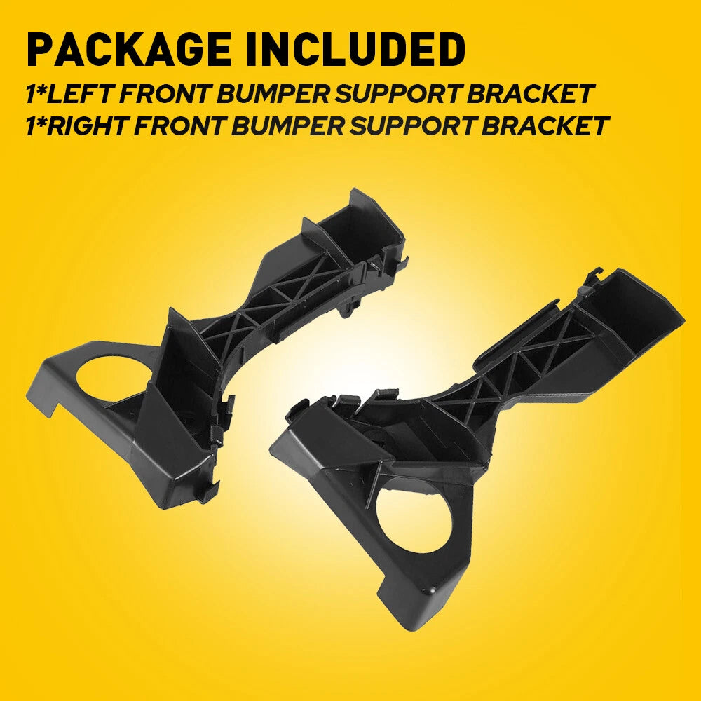 Bumper Bracket Set For 2003-2008 Toyota Corolla USA Built Front Steel 2Pc US 6B93BC-57