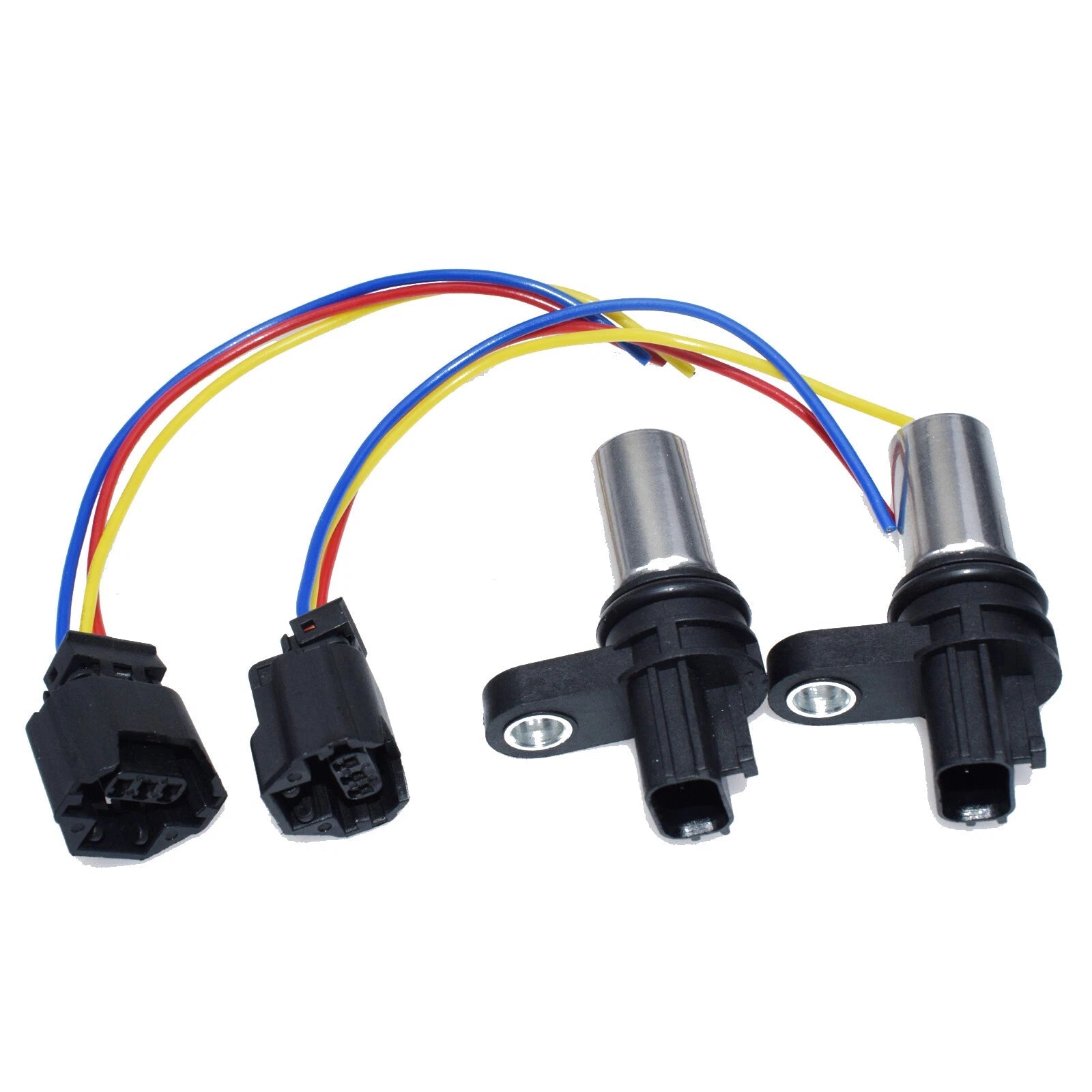Crankshaft & Camshaft Position Sensor w/ Connectors For Nissan 2.5L 23731-6N21A 6B93BC-57