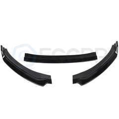 For 16-18 Hyundai Elantra 3x Glossy Black Front Bumper Lip Spoiler Splitter 6B93BC-57