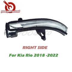 Right Passenger Door Side Mirror Indicator Turn Signal Light For KIA RIO 17-22 6B93BC-57