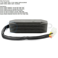 ECCPP 2Pcs Regulator Rectifier Fits SUZUKI VS1400 VS1400GLP BOULEVARD 2005-2009 6B93BC-57