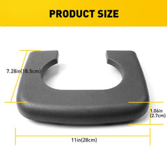 For Ford F150 Center 1997-2003 Console Cup Holder Replaces Pad Light Dark Grey A 6B93BC-57