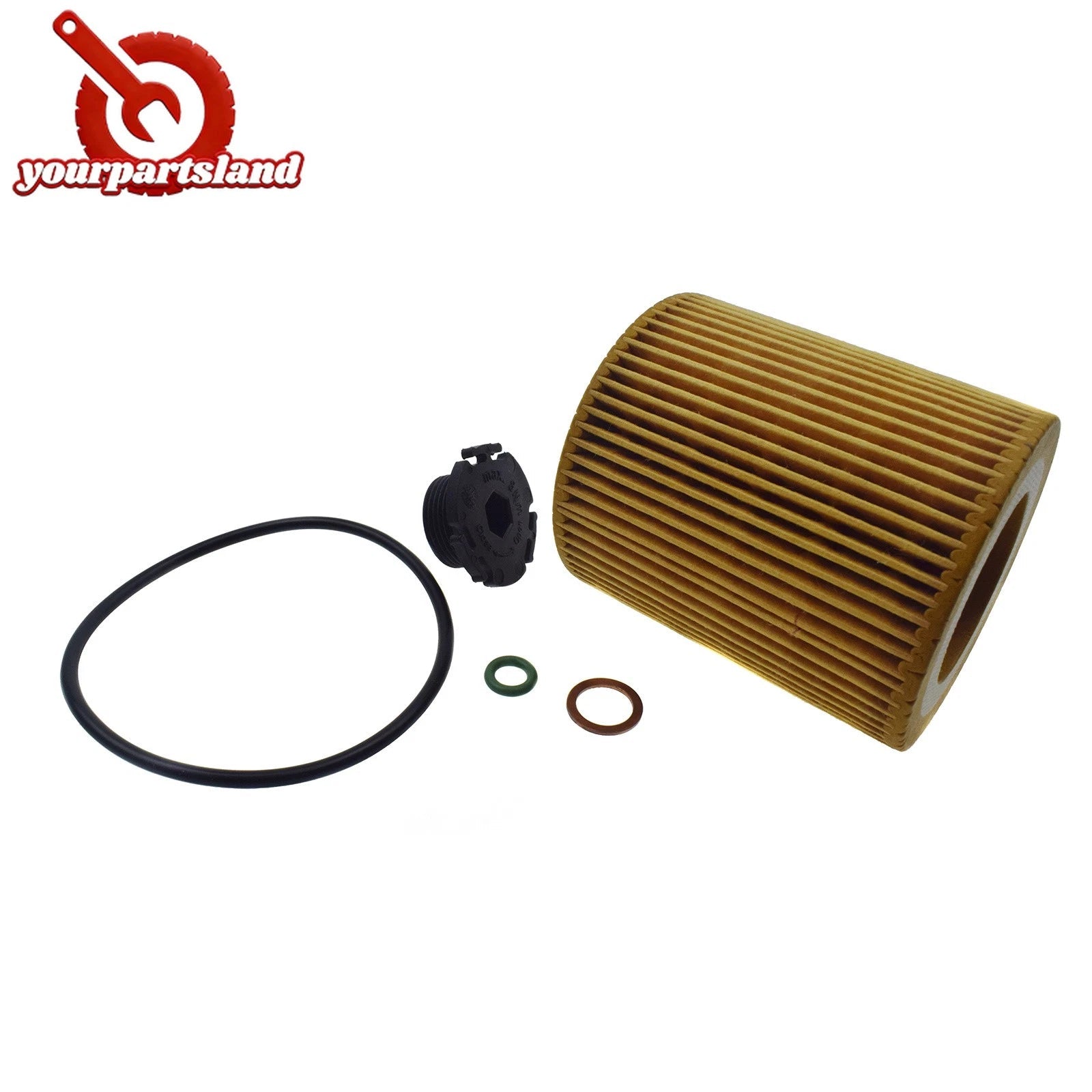 Oil Filter W/ Drain Plug O-Ring For BMW X6 X5 320i 328i 428i 11427525334 HU816x 6B93BC-57
