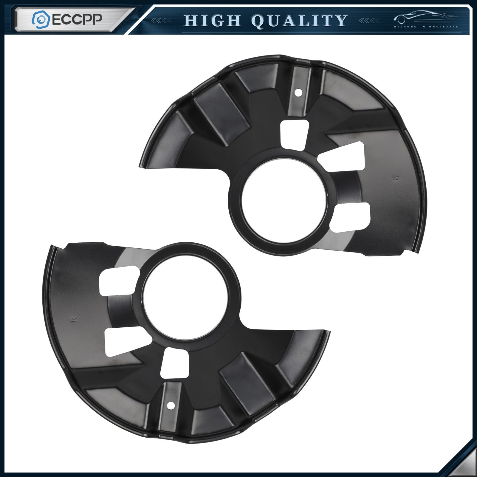 Front Brake Dust Shield Fit For 2006 2007 2008-2012 Ford Fusion MKZ Milan 6B93BC-57