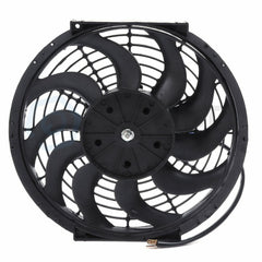 Radiator Condenser Cooling Fan 12" Inch Universal Push Pull Mounting Kit 6B93BC-57