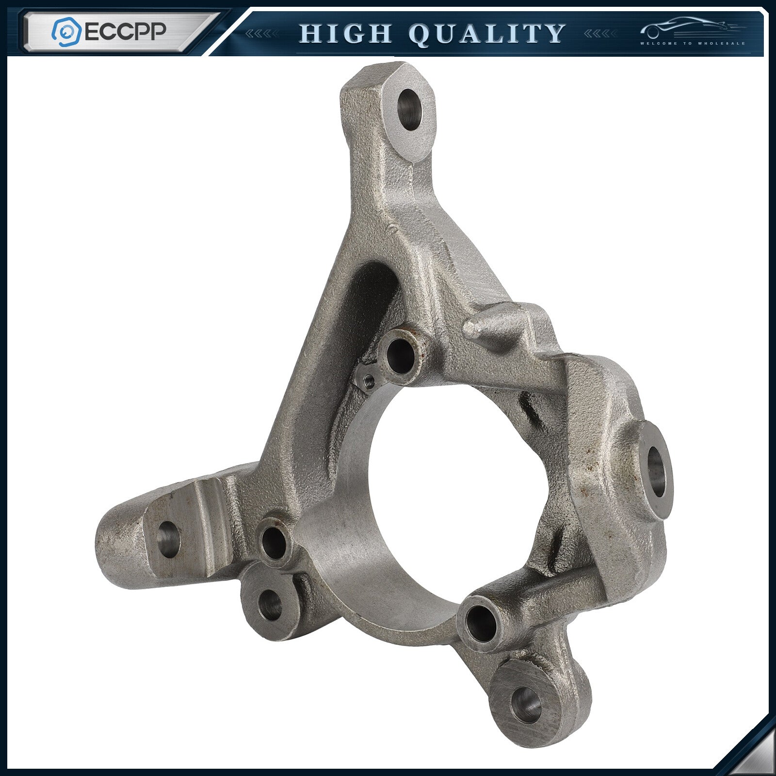 1X Front Driver Side Steering Knuckle For Jeep Grand Cherokee 4WD 1999 2000-2004 6B93BC-57