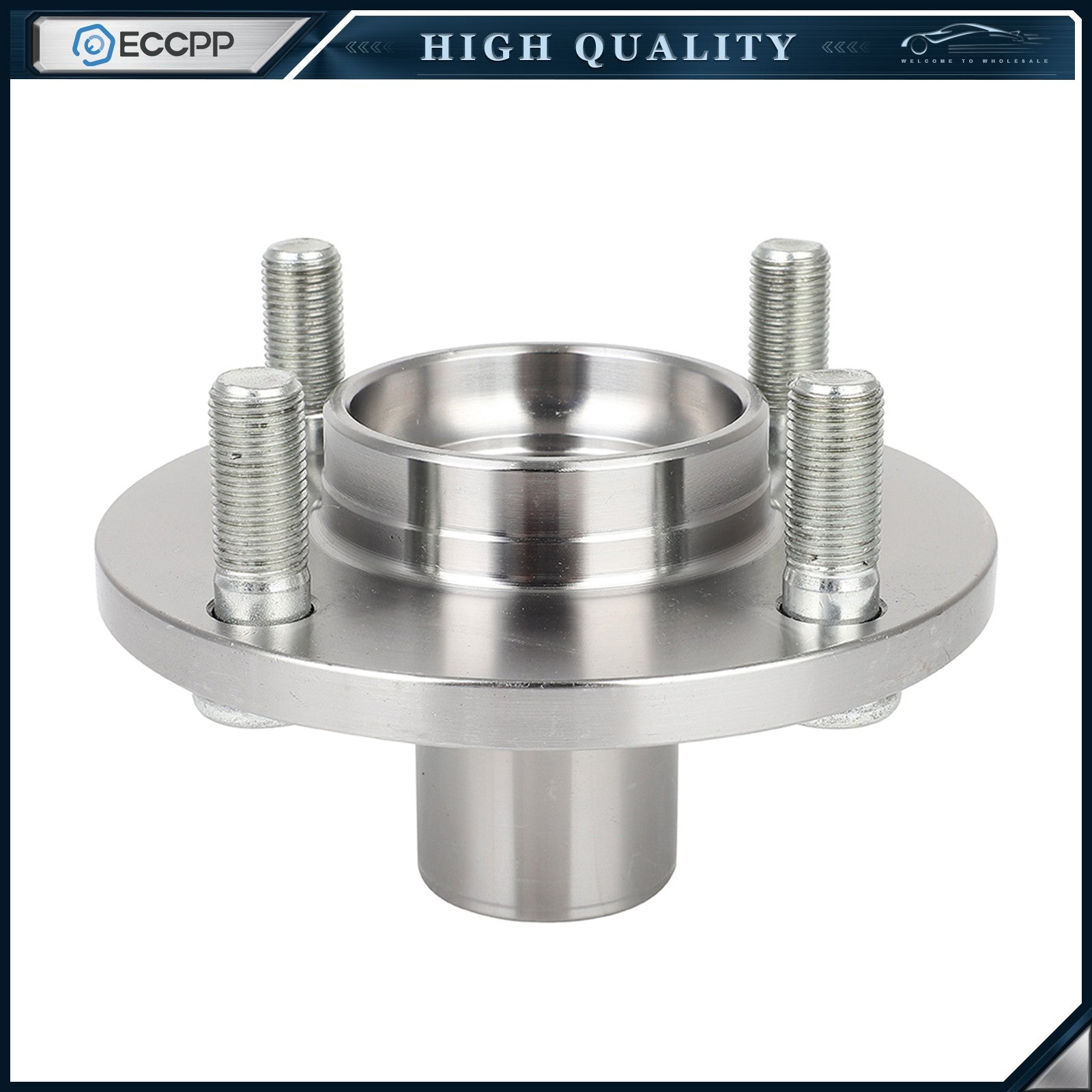 1Pc Wheel Hub Front For Nissan Versa 2012-2019 Versa Note 2014-2018 2019 4 Lug 6B93BC-57