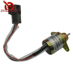 For John Deere Tractor 12V Fuel Shut Off Diesel Shutdown Solenoid 11923377932 6B93BC-57
