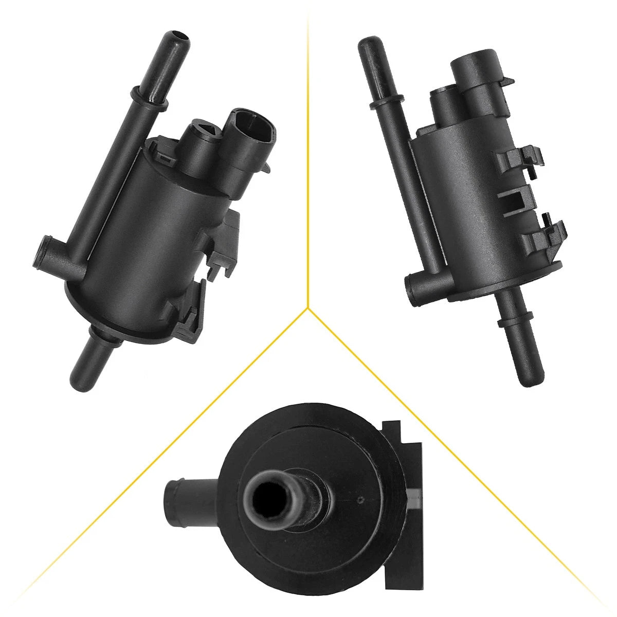 Vapor Canister Purge Solenoid Valve w Bracket For GMC 1997278 214-641 6B93BC-57