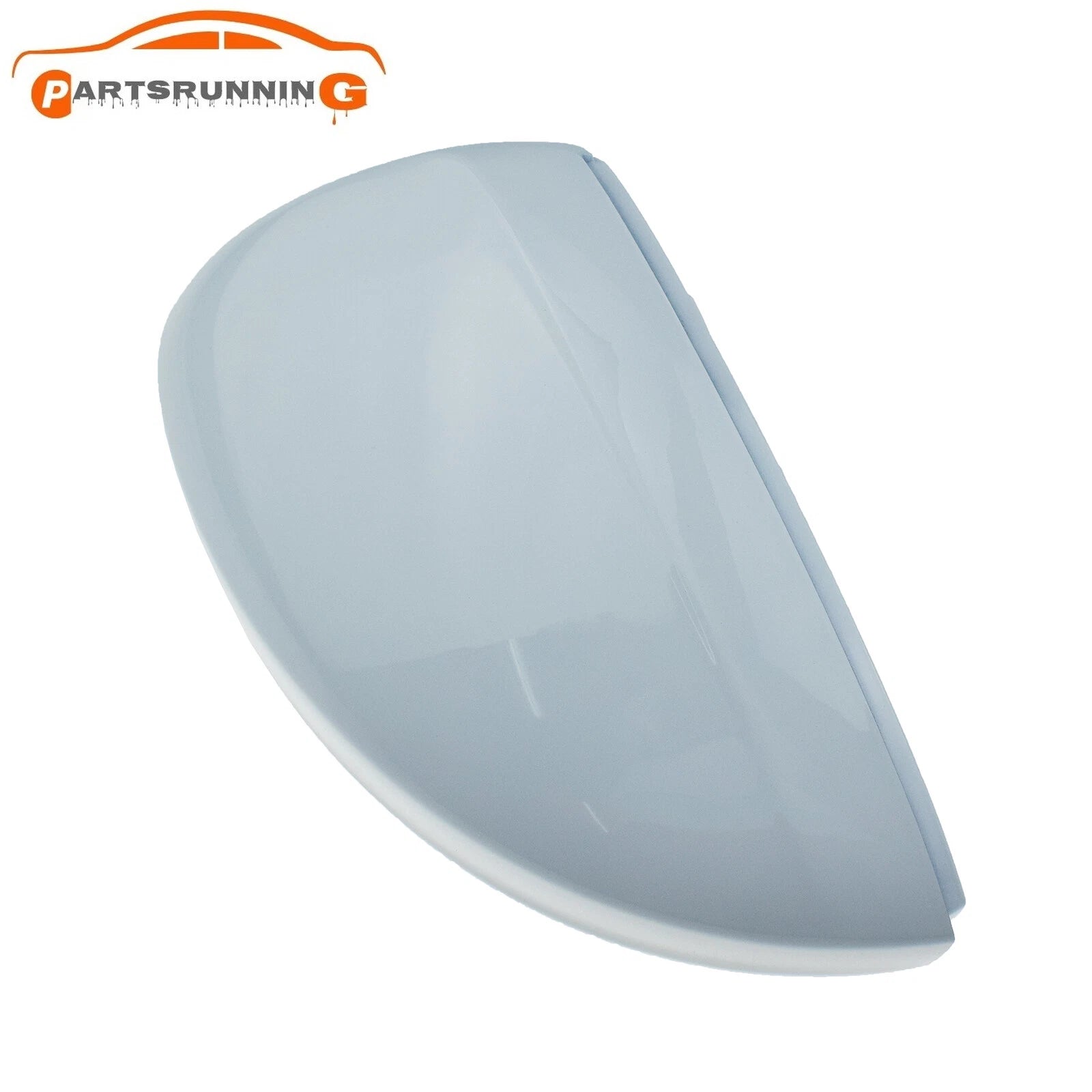 White Left RearView Mirror Cover Replace For VW Volkswagen Tiguan 2018-2022 6B93BC-57