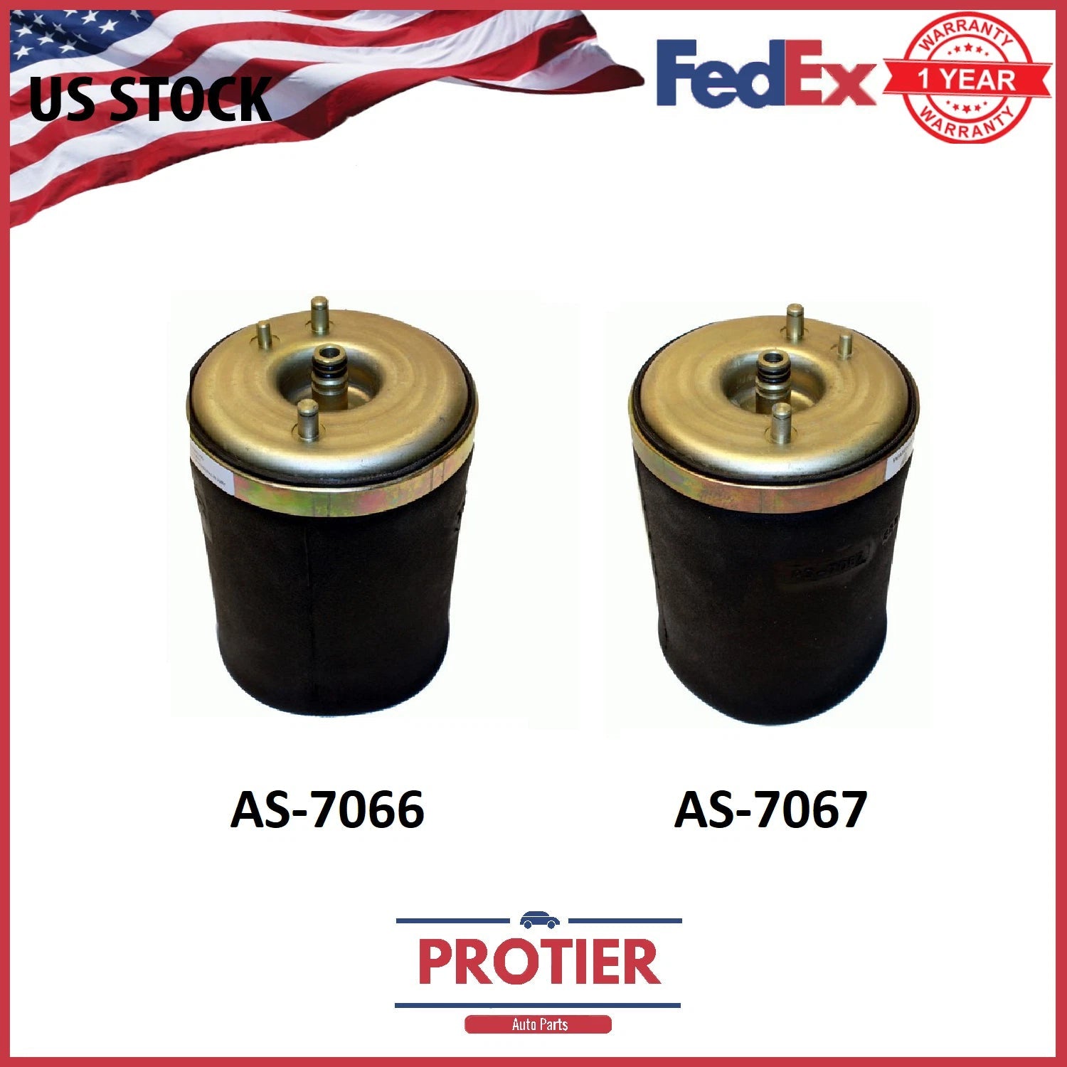 Rear Pair Air Suspension Spring Bag For BMW X5 E53 4.4i 3.0i Sport Suspension 6B93BC-57