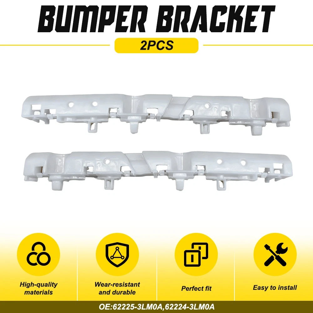 Fit 2013-2021 Nissan NV200 Front Bumper Bracket Retainer Left+Right 622253LM0A A 6B93BC-57
