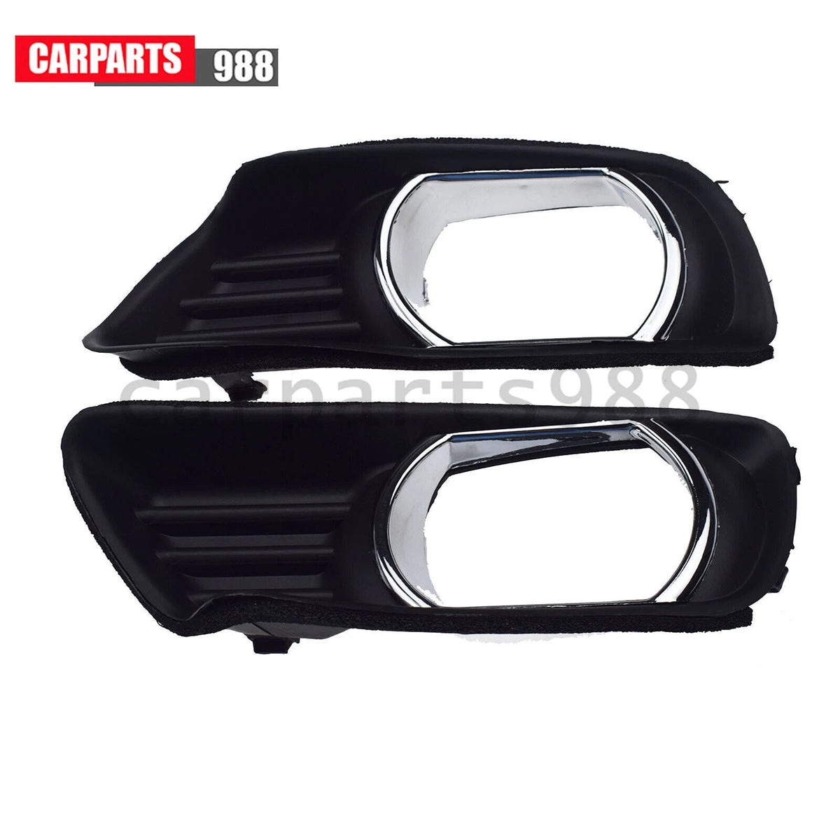 Pair Front Bumper Lower Fog Light Trim Bezel Cover for Toyota Camry 2007-2009 6B93BC-57