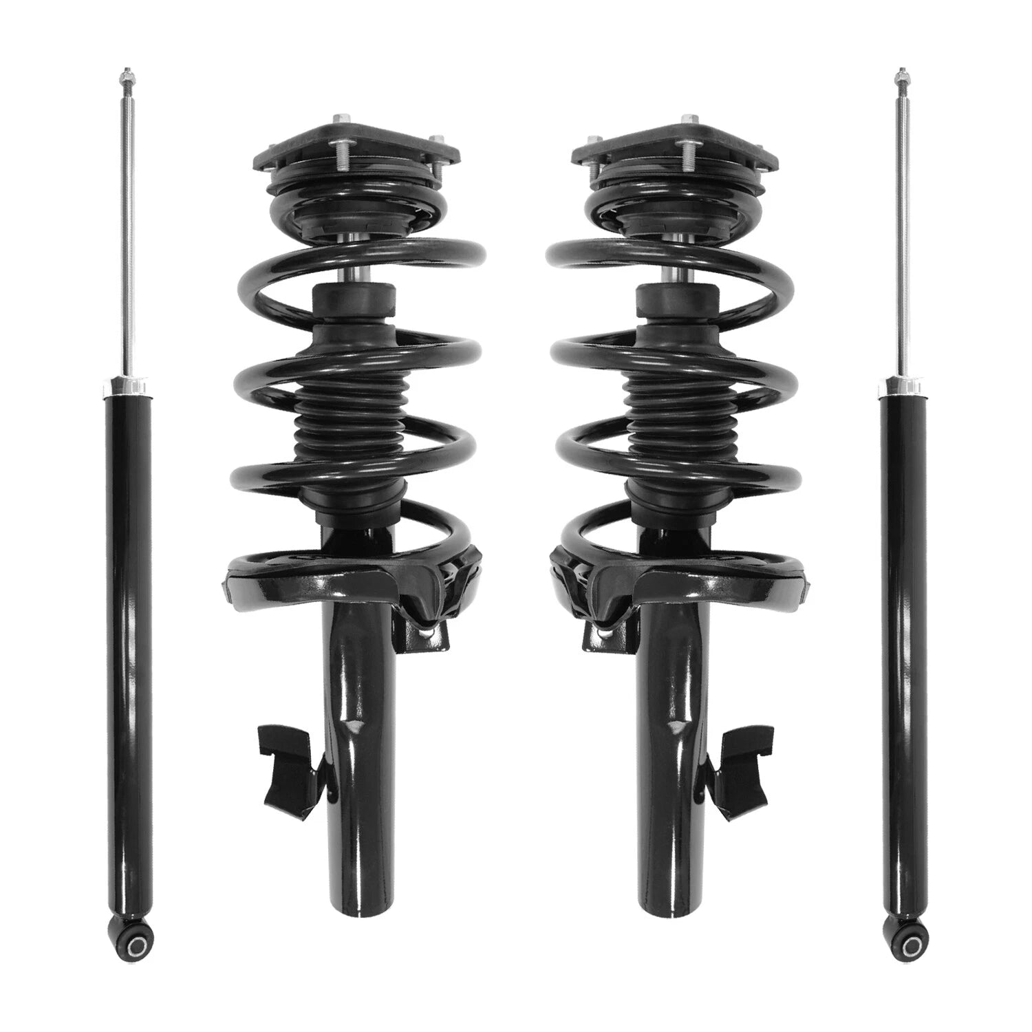 Front & Rear Complete Strut Assembly Shock Kit for 2007-2013 Volvo 6B93BC-57