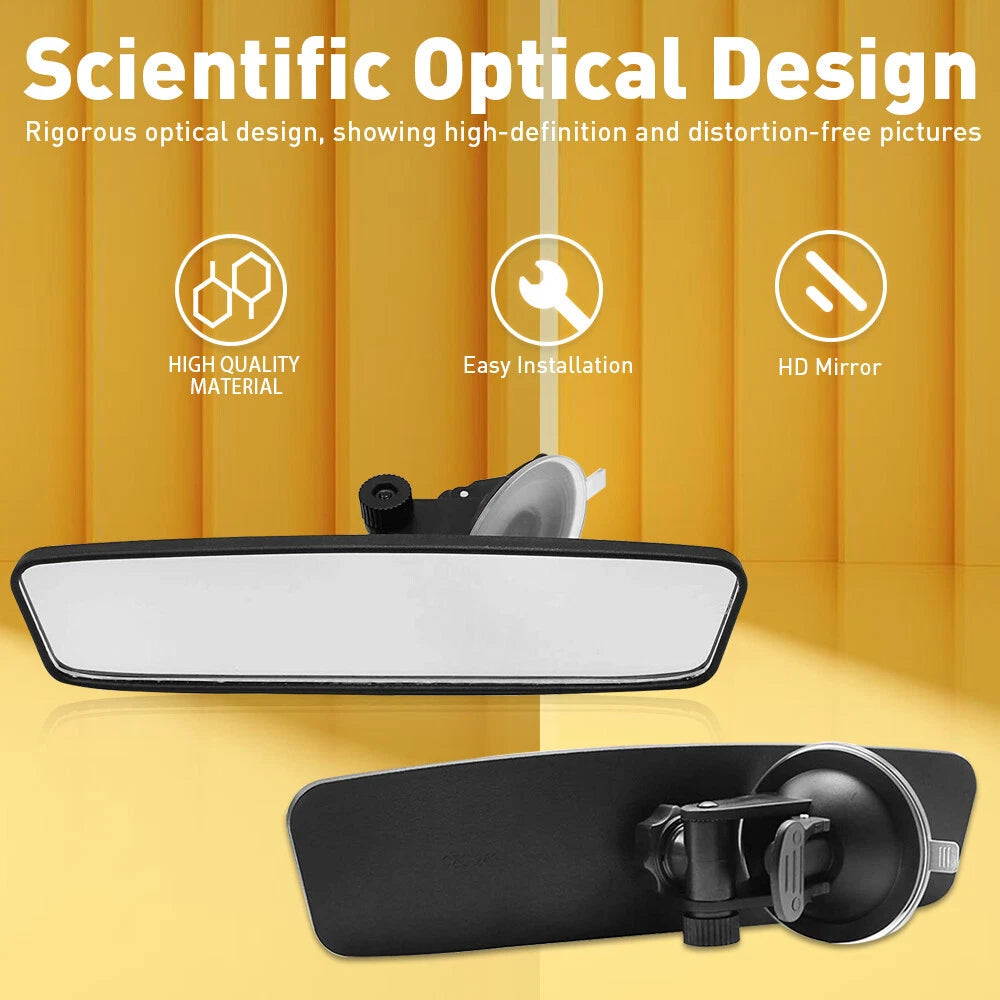 Interior Rear Car View Mirror for 1976 - 2012 Jeep CJ YJ TJ JK Wrangler 6B93BC-57