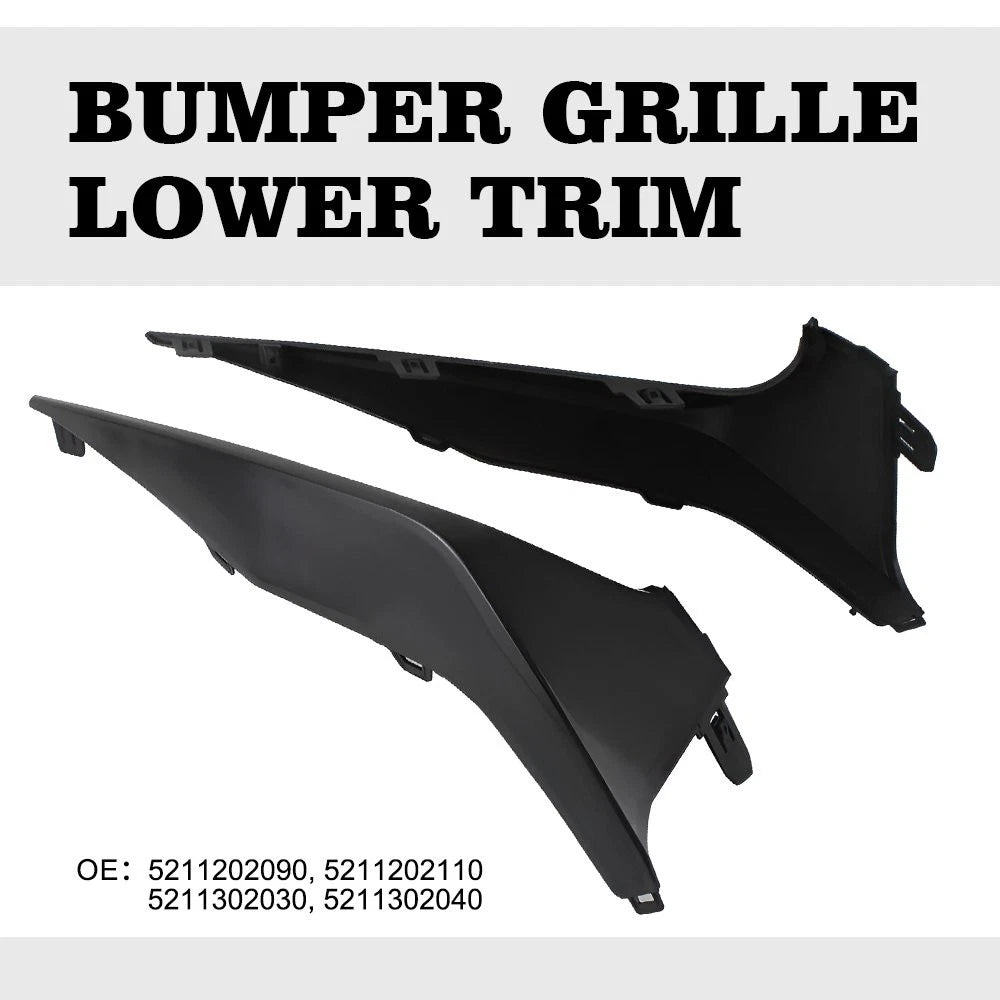 For Toyota Corolla 2020 SE Front Bumper Grill Lower Trim Molding Left+Right US 6B93BC-57