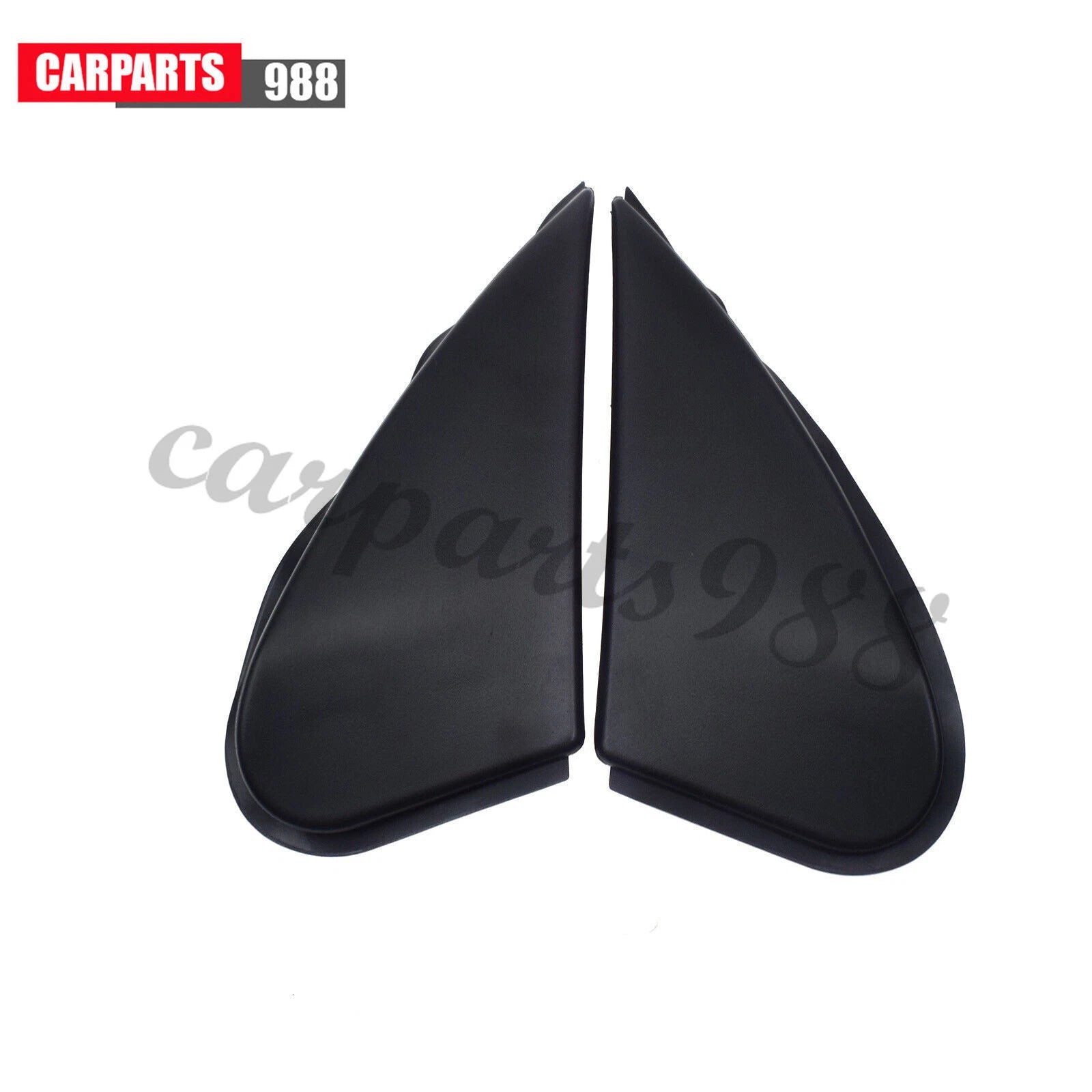 For 2014-2016 Toyota Corolla Pair Rear View Mirror Trim Triangles Corner Molding 6B93BC-57