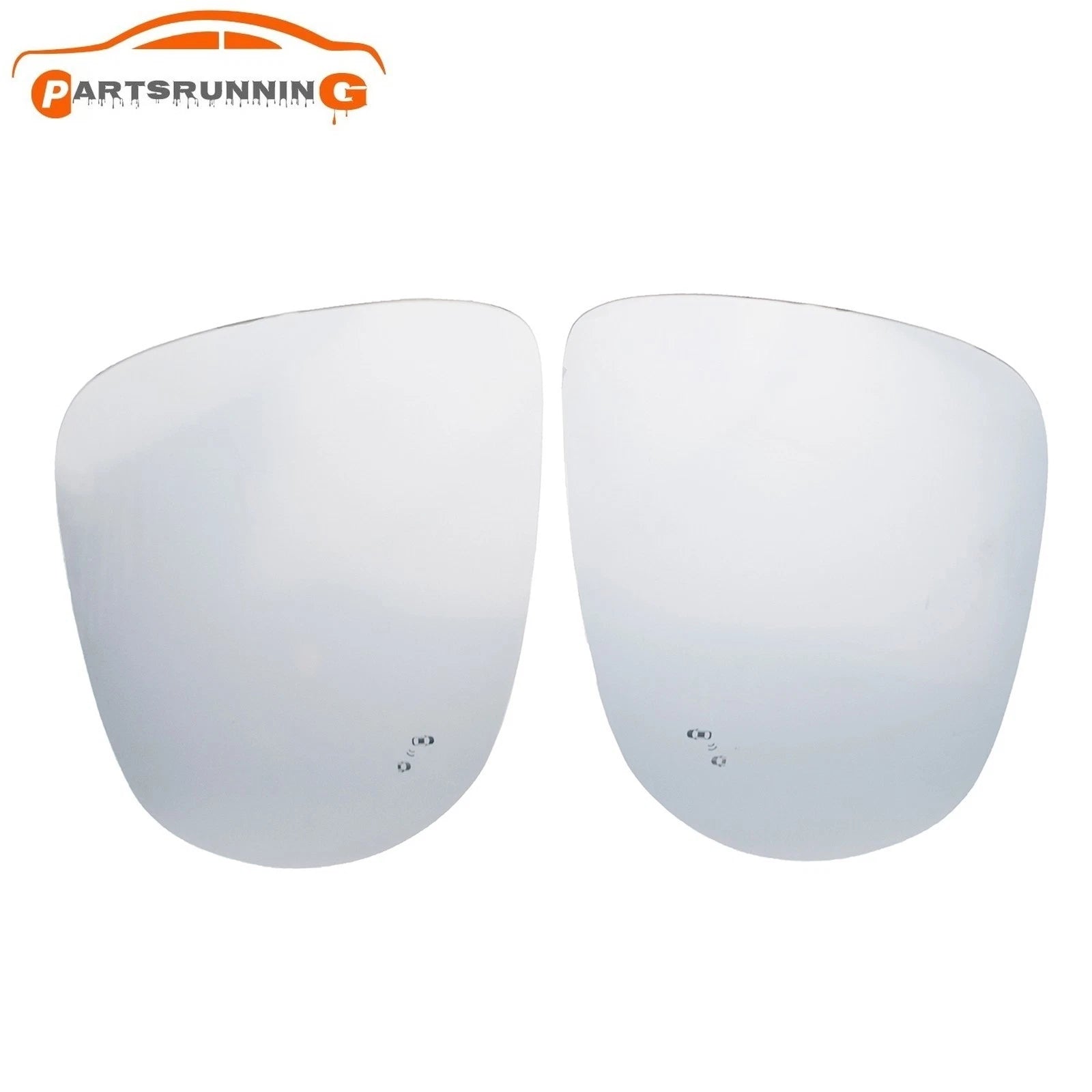 Heated Left & Right Mirror Glass With BSD For KIA Sorento 2016-2020 87611-C5040 6B93BC-57