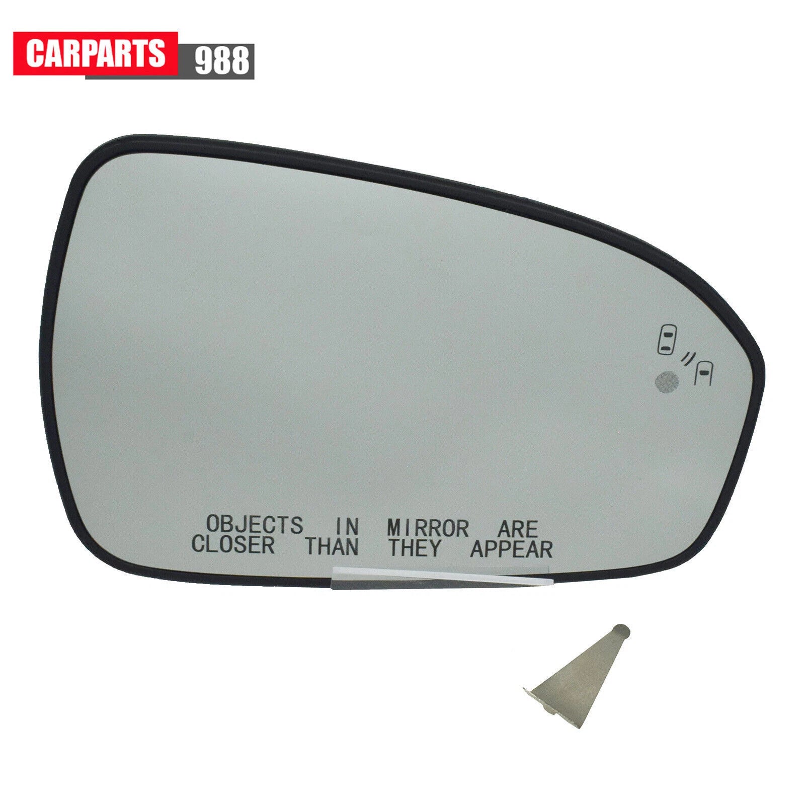 Right Mirror Glass Heated W/ Blind Spot Detect For 13-21 Ford Fusion DS7Z17K707H 6B93BC-57