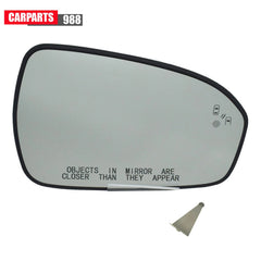 Right Mirror Glass Heated W/ Blind Spot Detect For 13-21 Ford Fusion DS7Z17K707H 6B93BC-57