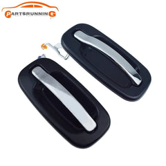 Rear Left Right Outside Door Handles Set for 99-06 Silverado Tahoe Sierra Yukon 6B93BC-57