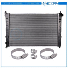 Radiator 2768 with Universal Oil Hose Clamps Kit for 2002-2006 Mazda MPV 6B93BC-57