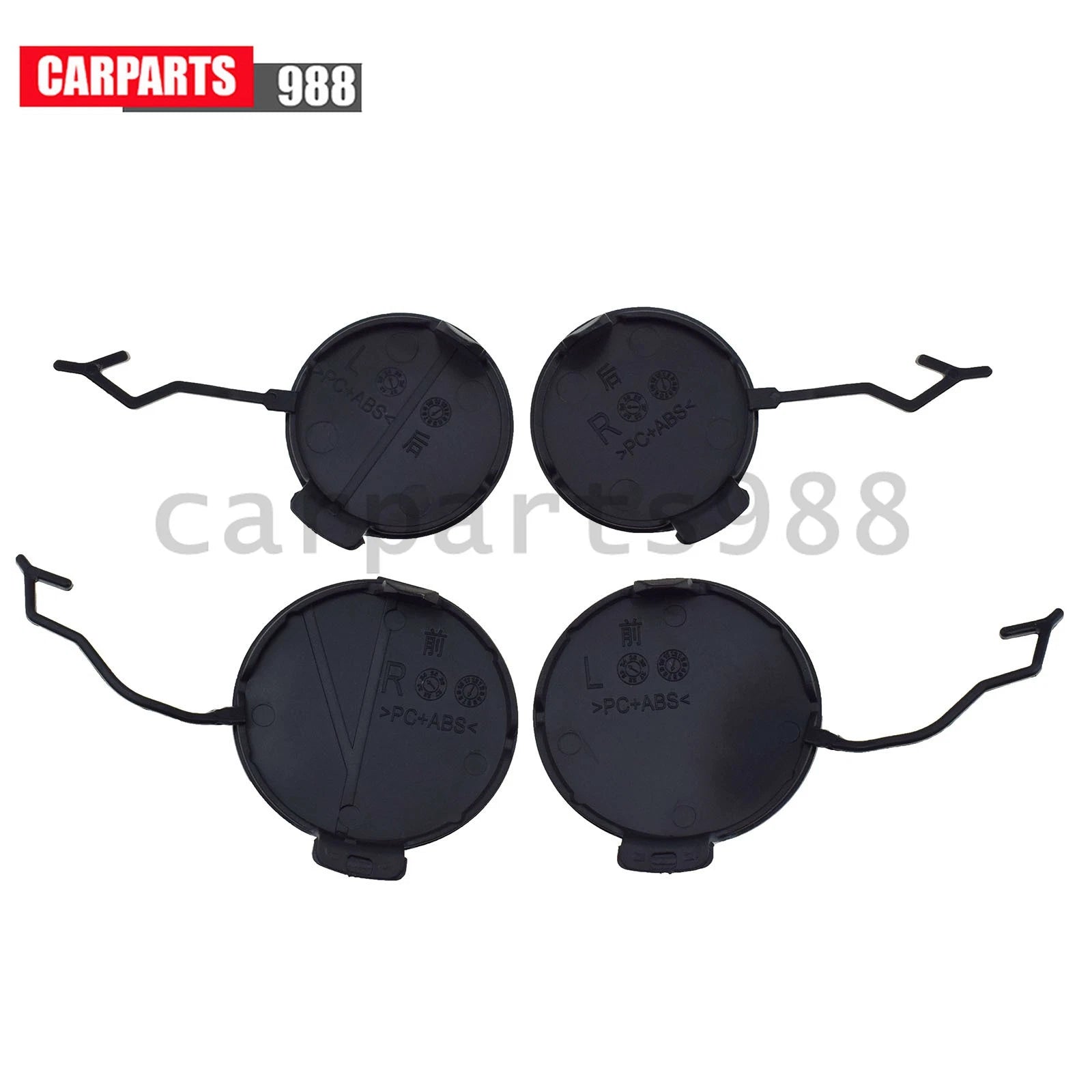 Front / Rear LH RH Bumper Tow Hook Cover For Porsche Cayenne 2011-2014 7P5807156 6B93BC-57
