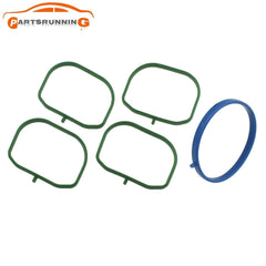 4PCS Intake Manifold Gasket W/ Valve Gasket Set For Mazda 3 5 6 2.0 2.3 GG GH 6B93BC-57