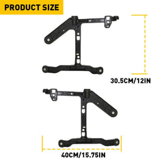 2x Fog Light Bracket Set Left Right For Ram 1500 Classic CH1061108 68232454AA EA 6B93BC-57