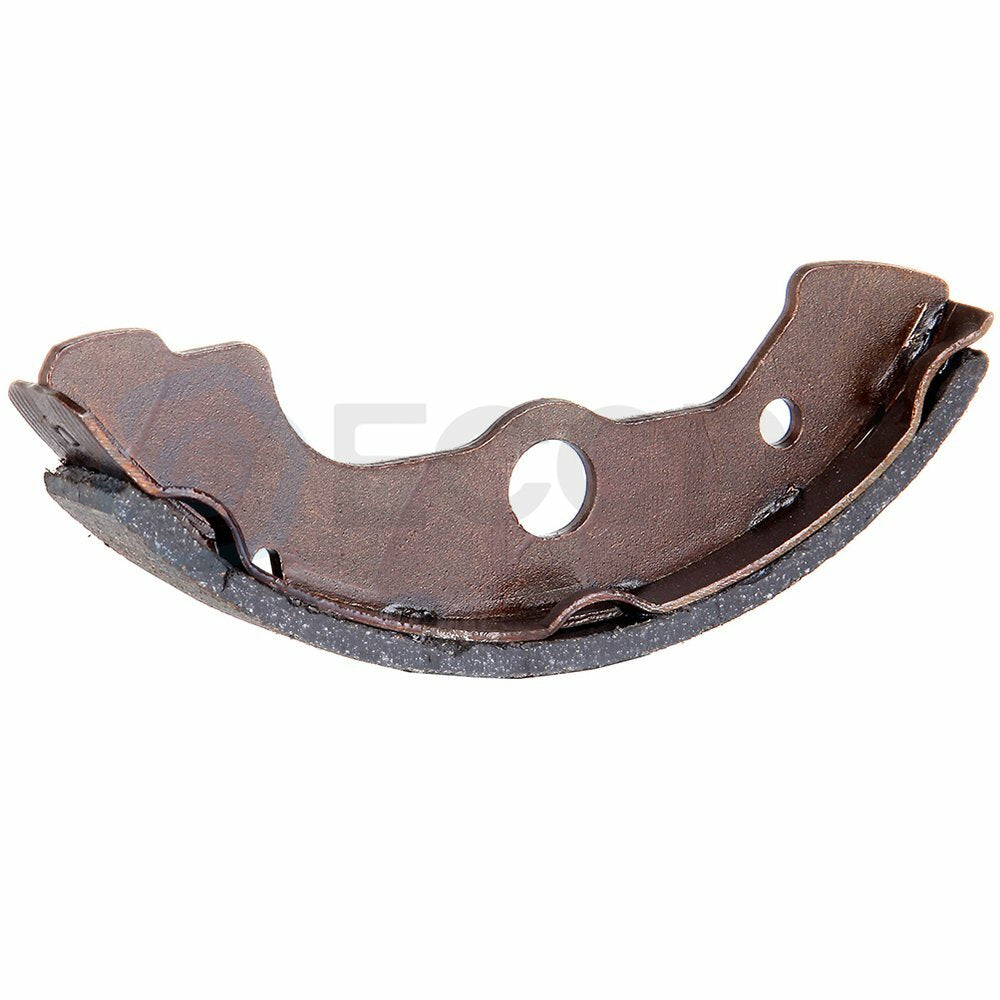 F + R 1 Pair Brake Pads and 2 Pairs Brake Shoes For Honda TRX650FA Carbon Fiber 6B93BC-57