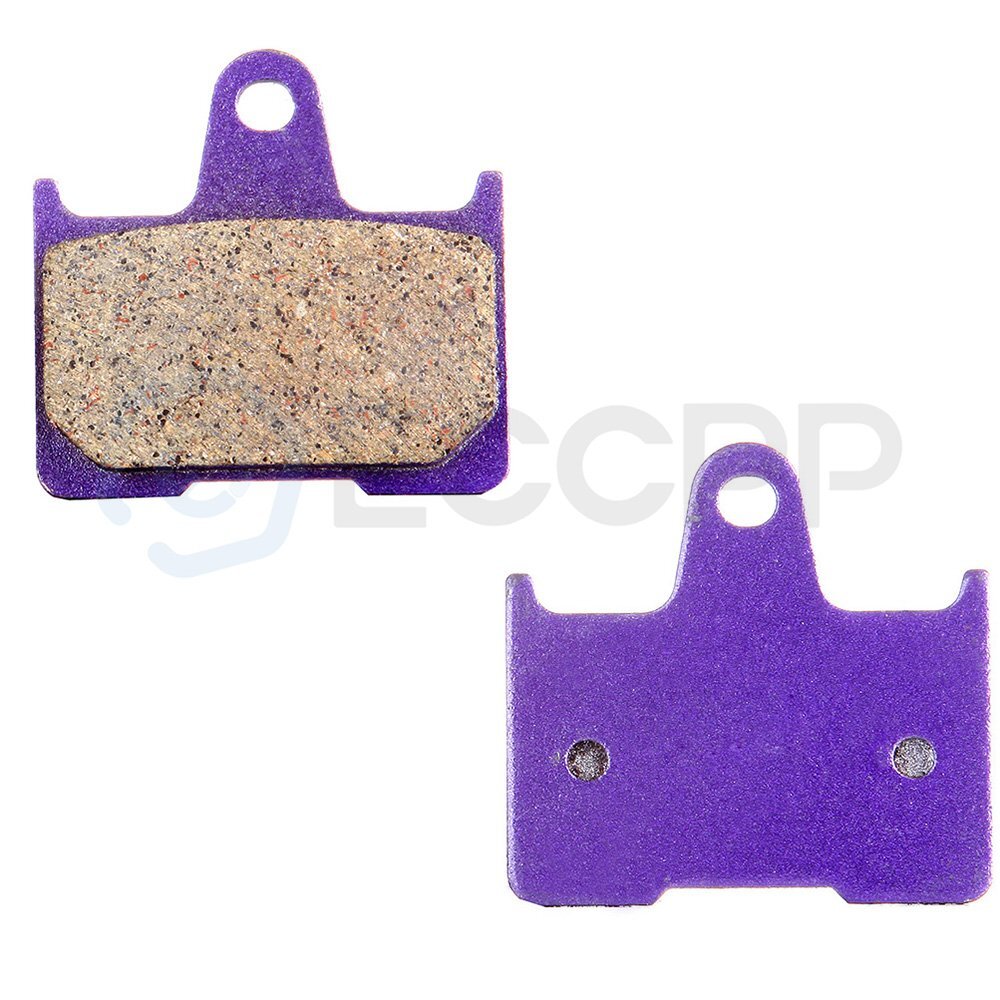 2 Pair Brake Pads For 2004-2005 Suzuki GSXR600 GSXR750 GSXR1000 Carbon Fiber 6B93BC-57
