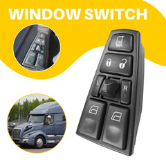 Front Left Master Power Window Switch For 2004-2012 Volvo VN VNL VNM 20455317 EA 6B93BC-57