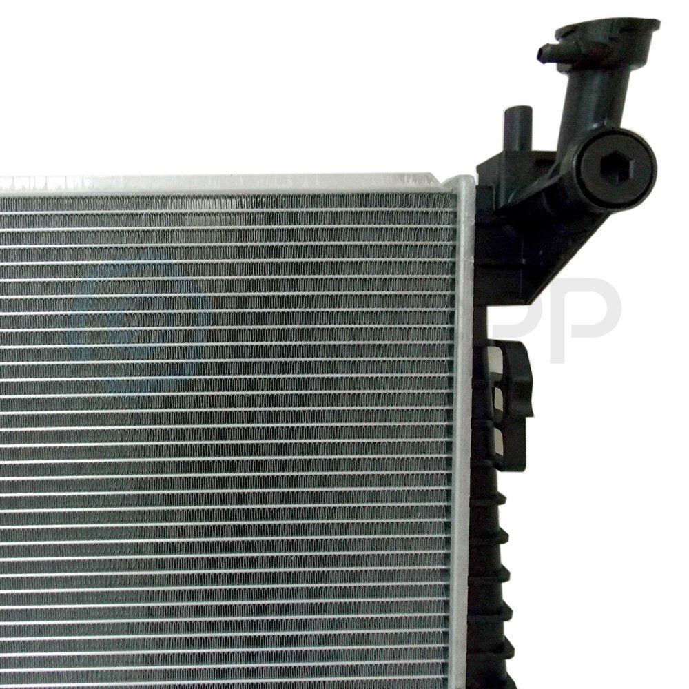Radiator 13087 with Universal Oil Hose Clamps Kit for 2008-2011 Ford Focus 6B93BC-57