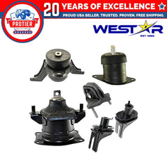 Fits 2010-2014 Acura TSX 3.5L AUTO Engine Motor & Trans Mount Set 6pcs 6B93BC-57