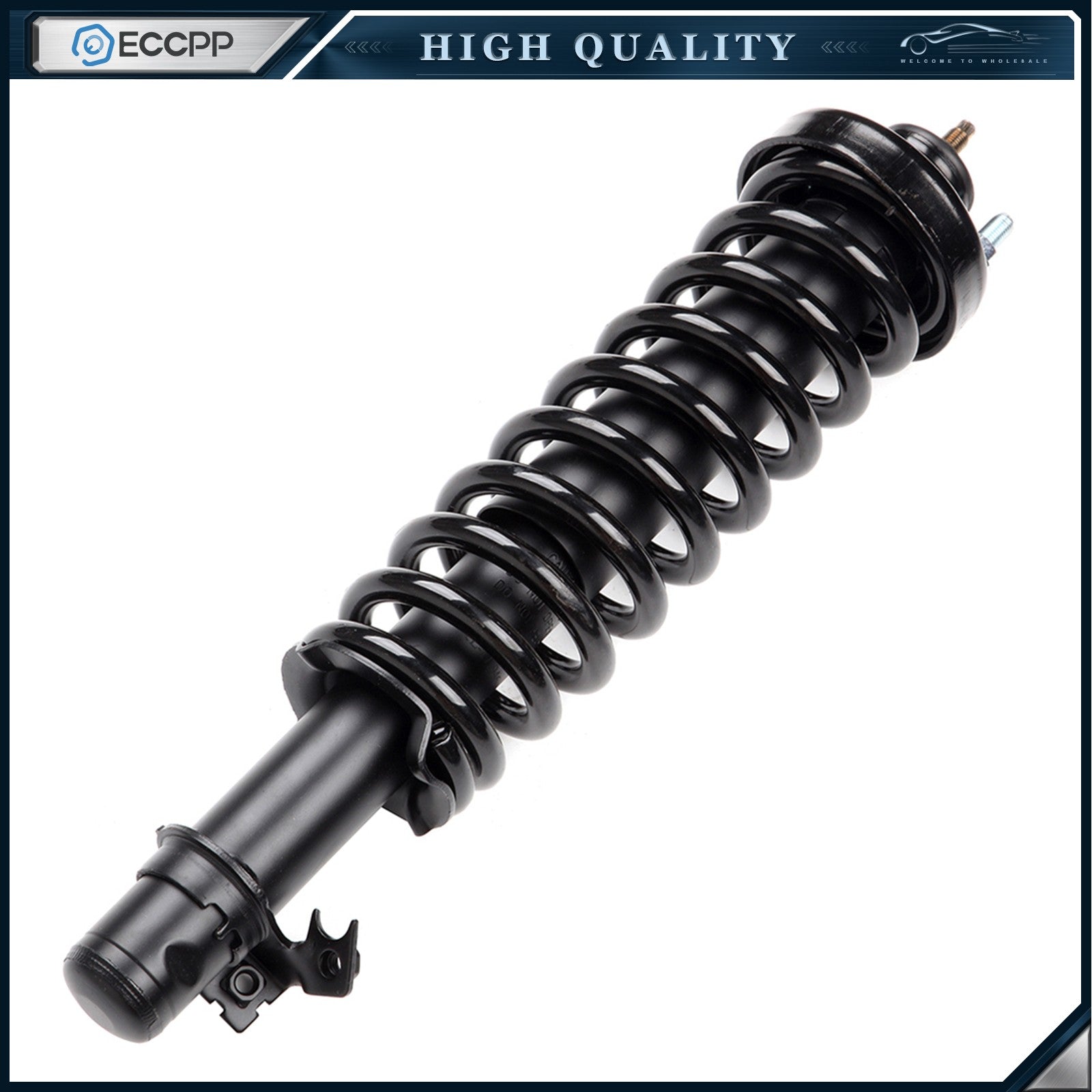 Fits 1992-1995 Honda Civic (2) Front Complete Struts & (2) Rear Shock Absorbers 6B93BC-57