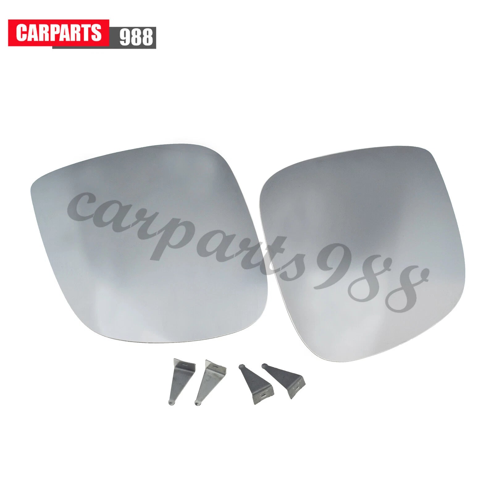 Pair Left Right Side Wing Mirror Glass Heated For VW T5 Transporter Caravelle 6B93BC-57