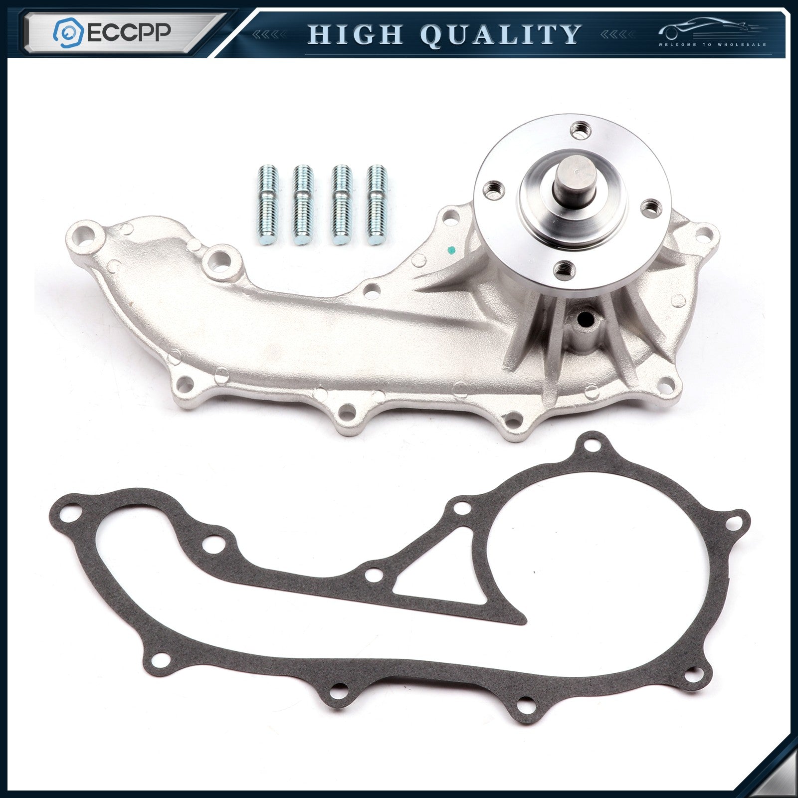 ECCPP Water Pump W/ Gasket for Toyota 94-98 for T100 96-00 4Runner L4 2.7L ECCPP