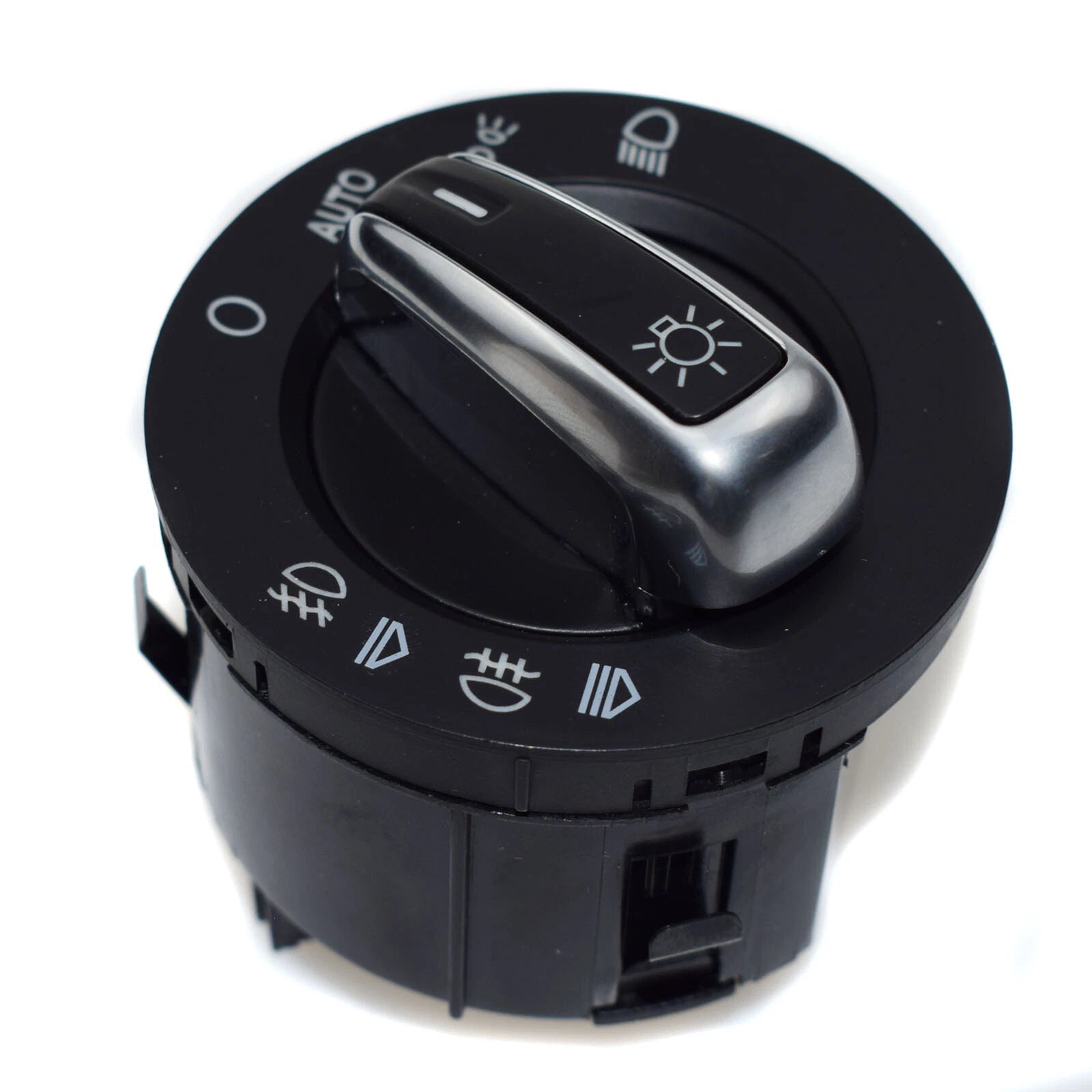 For 04-07 Audi A6 S6 RS6 C6 Q7 Chrome Headlight Control Switch 4F1941531E 6B93BC-57