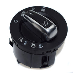 For 04-07 Audi A6 S6 RS6 C6 Q7 Chrome Headlight Control Switch 4F1941531E 6B93BC-57