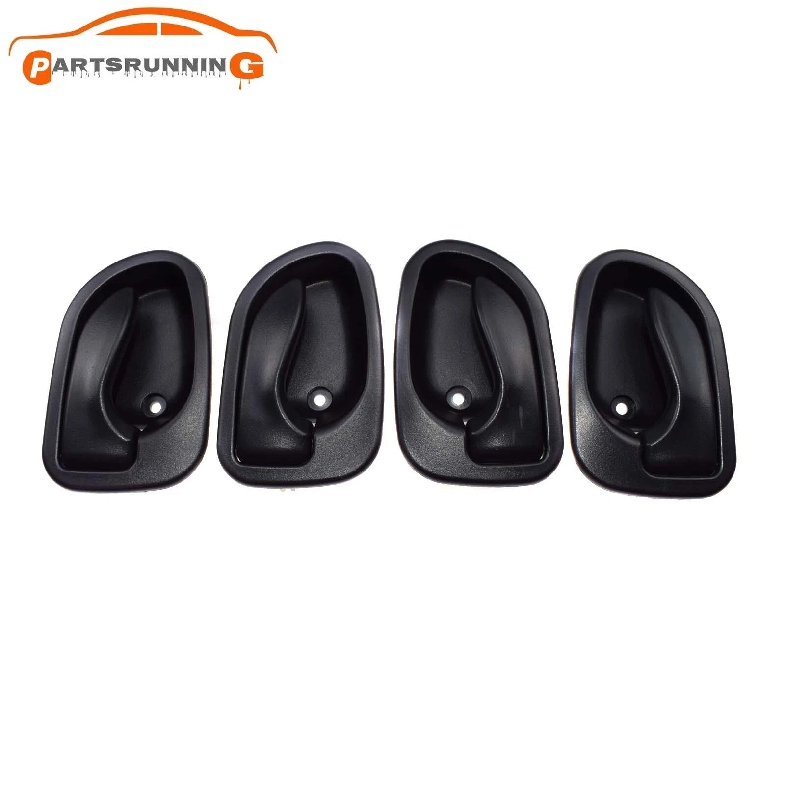 Black Front Rear Left Right Interior Door Handle For Hyundai Accent 1995-1999 6B93BC-57