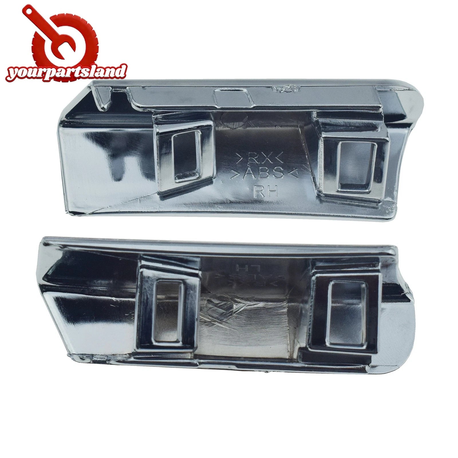 Chrome Bumper Grille Molding Trim Driver Passenger for Lexus RX350 RX450h 13-15 6B93BC-57
