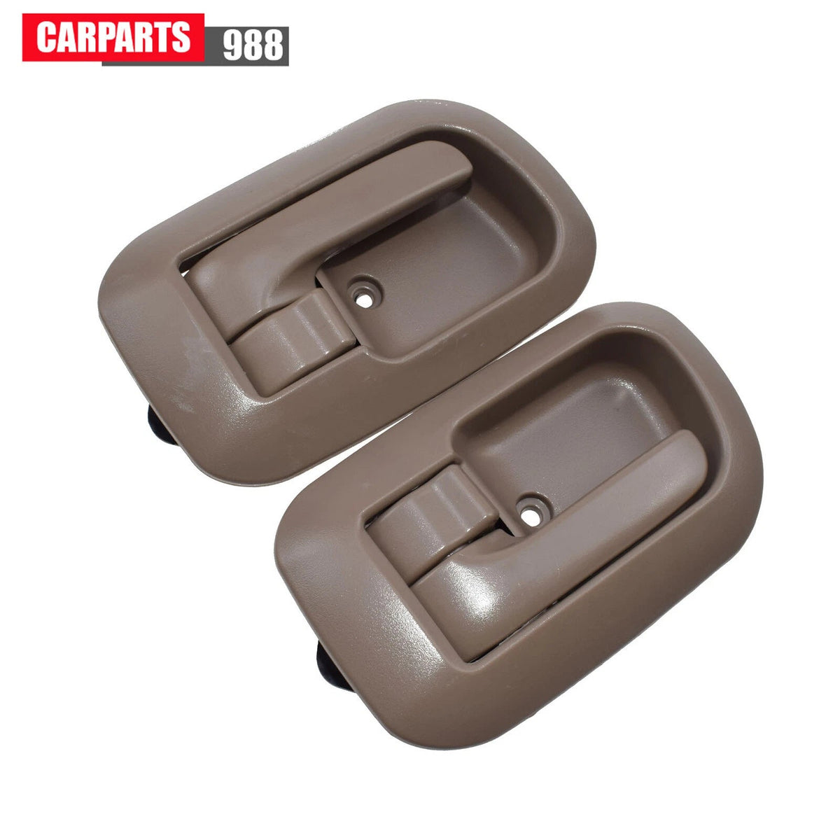 2Pcs Beige Interior Door Handle Front Left Right For 1998-2003 Toyota Sienna 6B93BC-57
