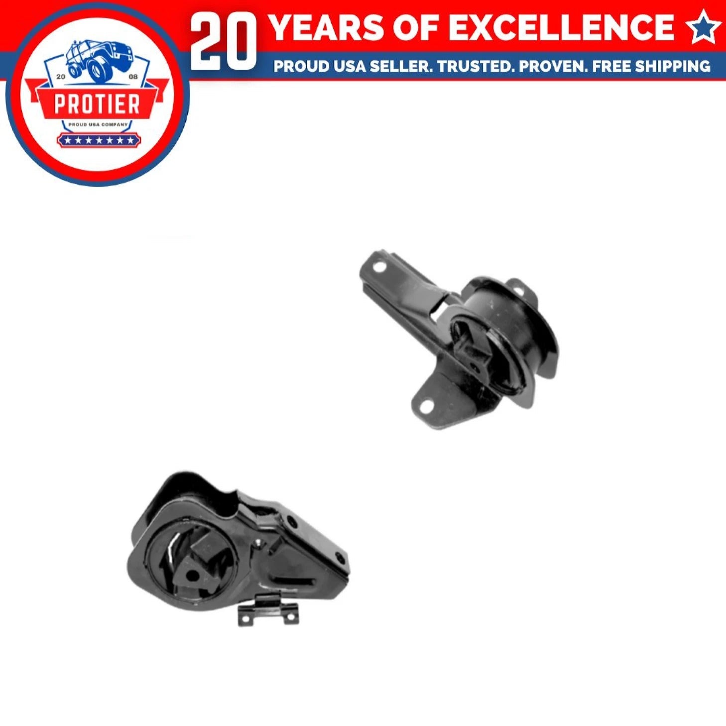 Motor & Trans Mount 4PCS Set Compatible for 97-99 Chevy Malibu 2.4L / 97-01 6B93BC-57