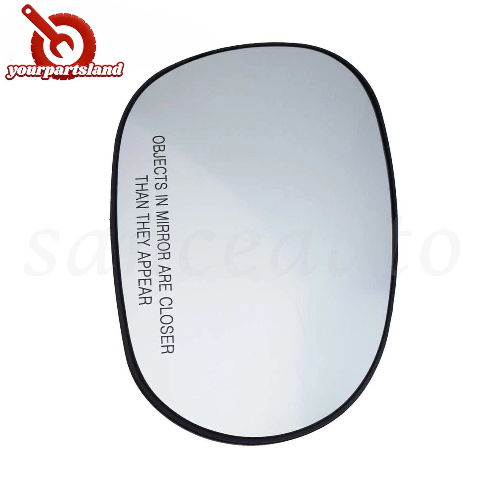 Right RH Heated Mirror Glass Rearview Mirror Lens for Dodge Challenger 2008-2022 6B93BC-57